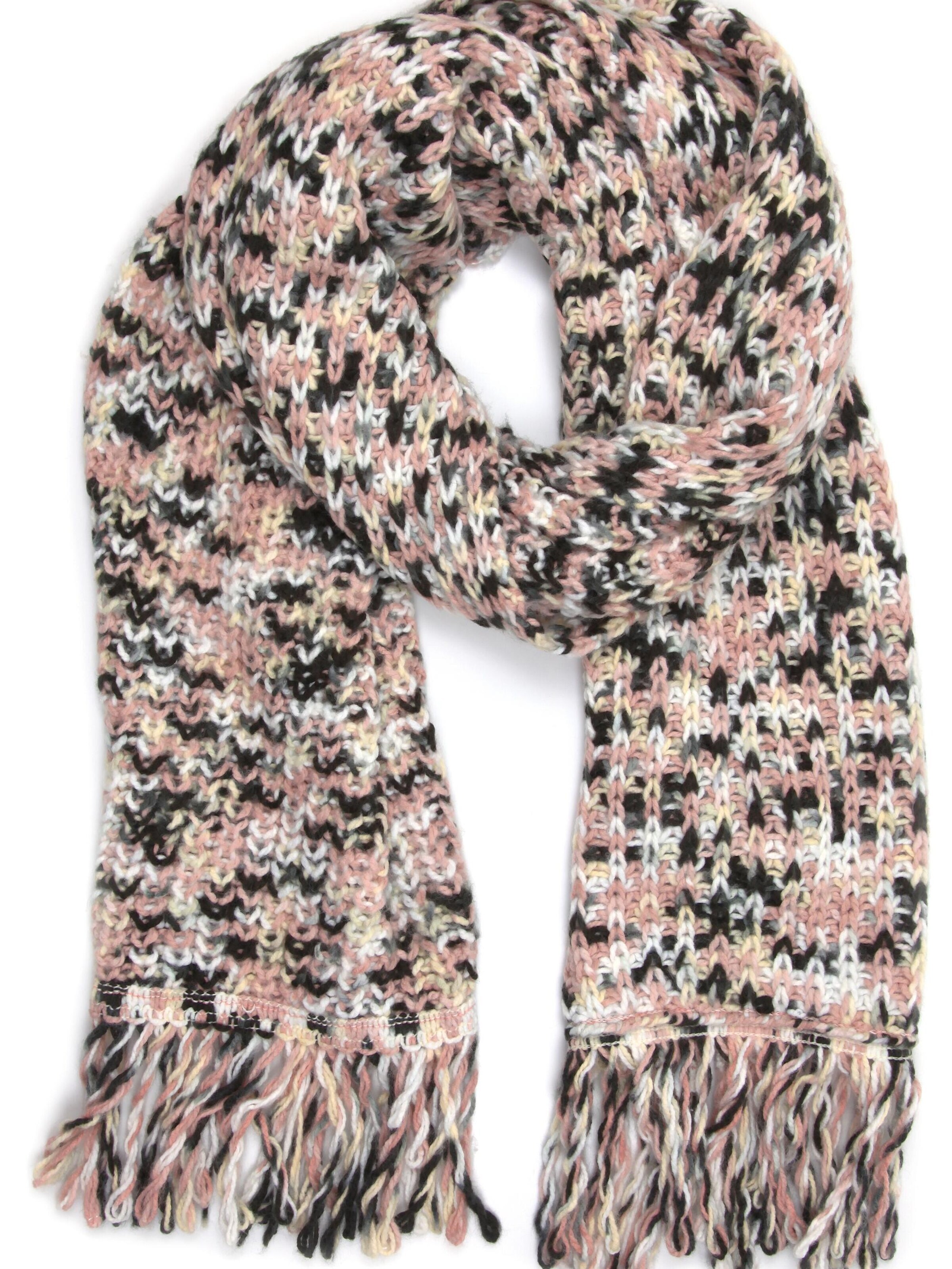 COLLEZIONE ALESSANDRO Scarf 'Becky' in Pink: front