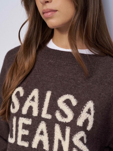 Salsa Jeans Pullover in Braun