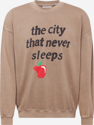 Sweat-shirt 'ONSRAIDEN' Only & Sons en vert : devant