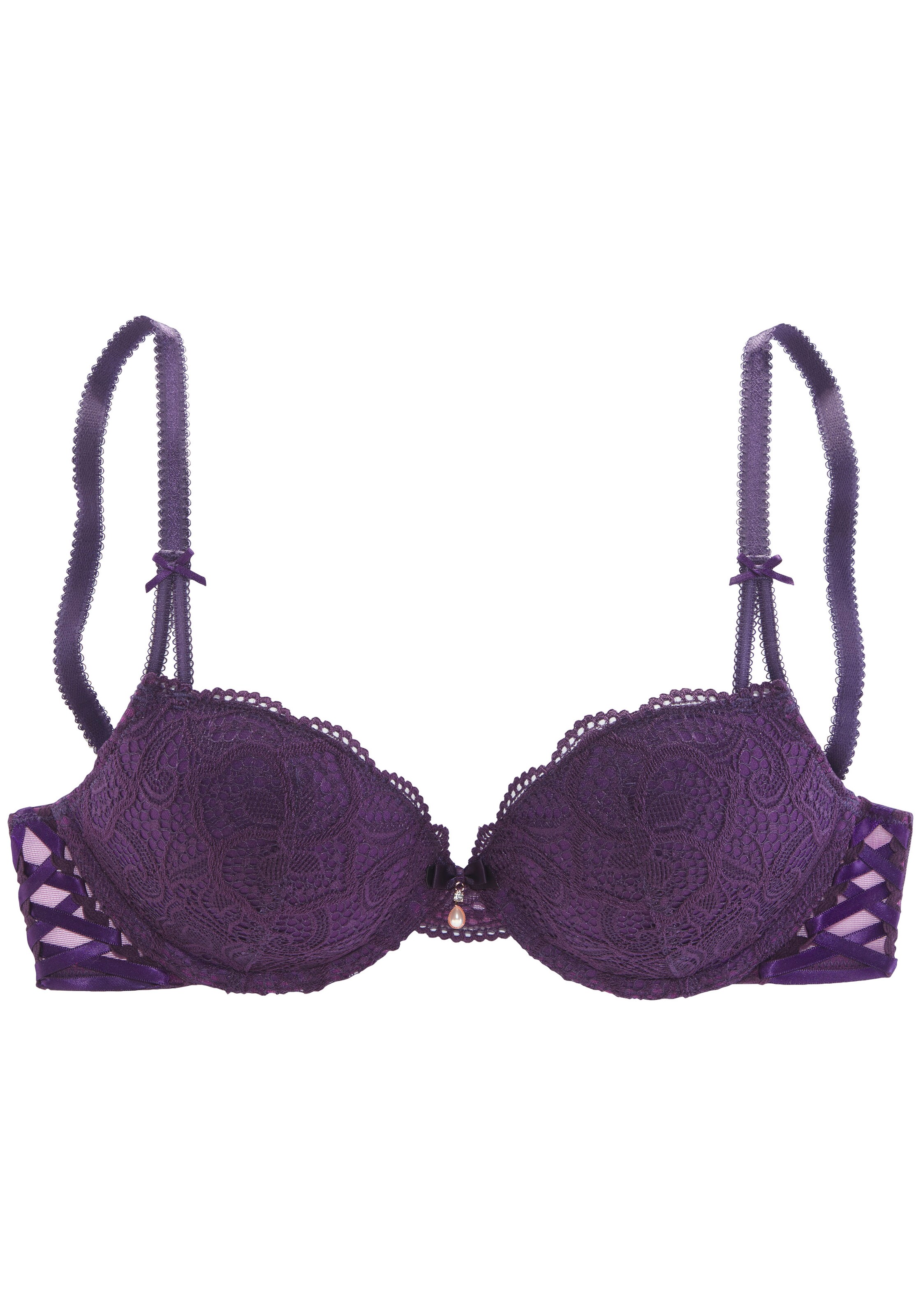 LASCANA Bra in Purple: front