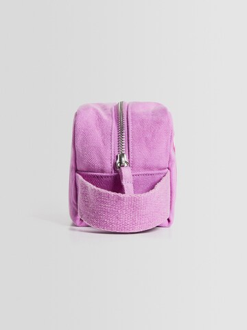 Bershka Cosmetic bag in Pink