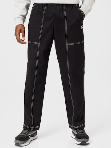 PUMA Loose fit Pants 'Downtown' in Black: front