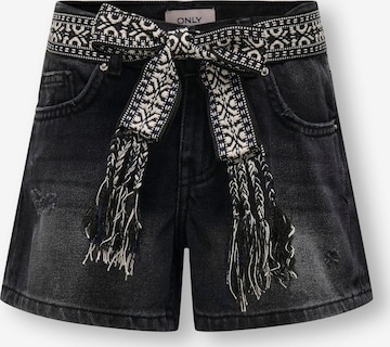 regular Jeans 'KOGElla' di ONLY GIRLS in nero: frontale