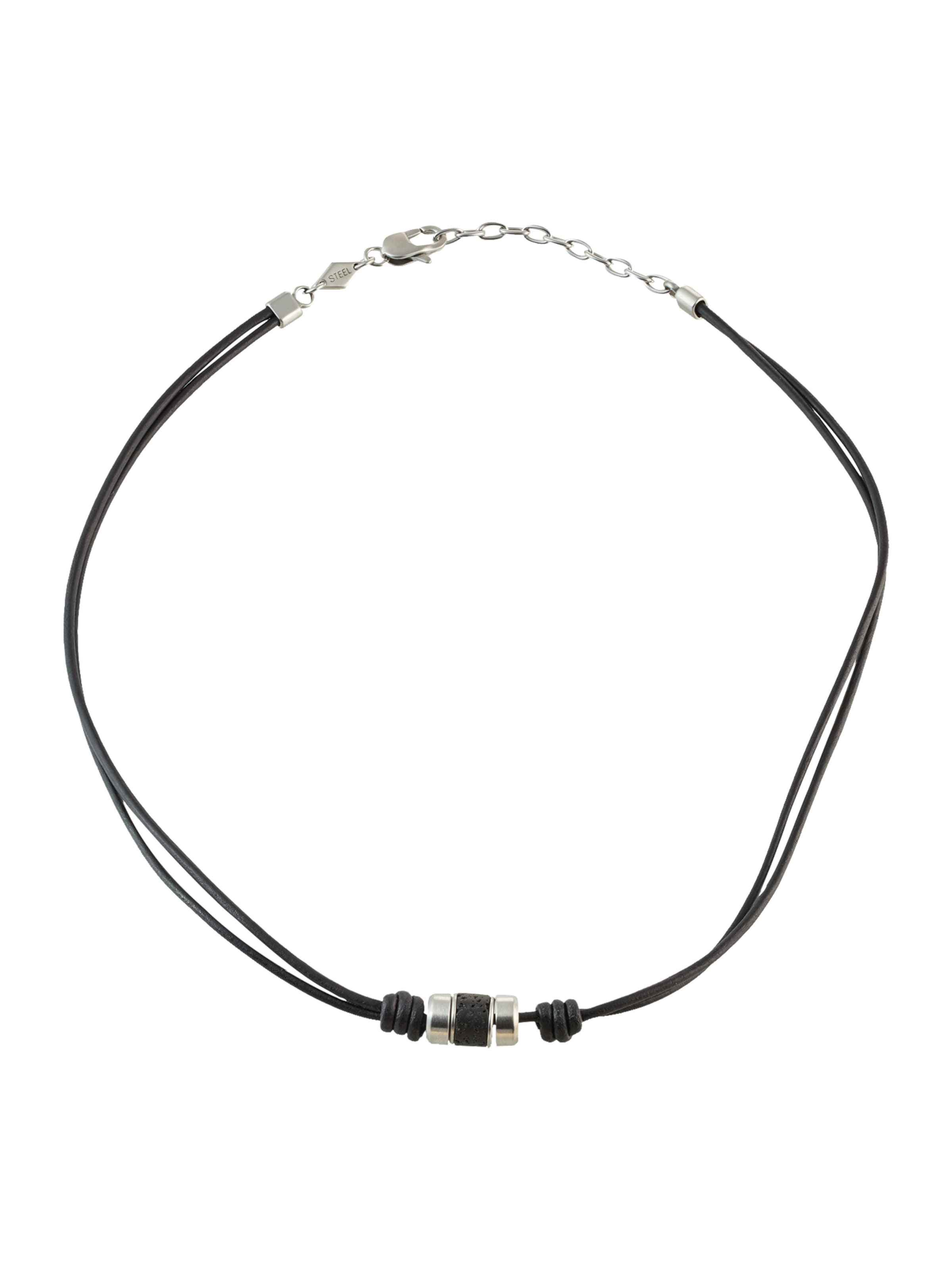 FOSSIL Kette in Schwarz: Vorderseite