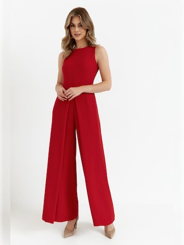 Makover - Jumpsuit en rojo: frente