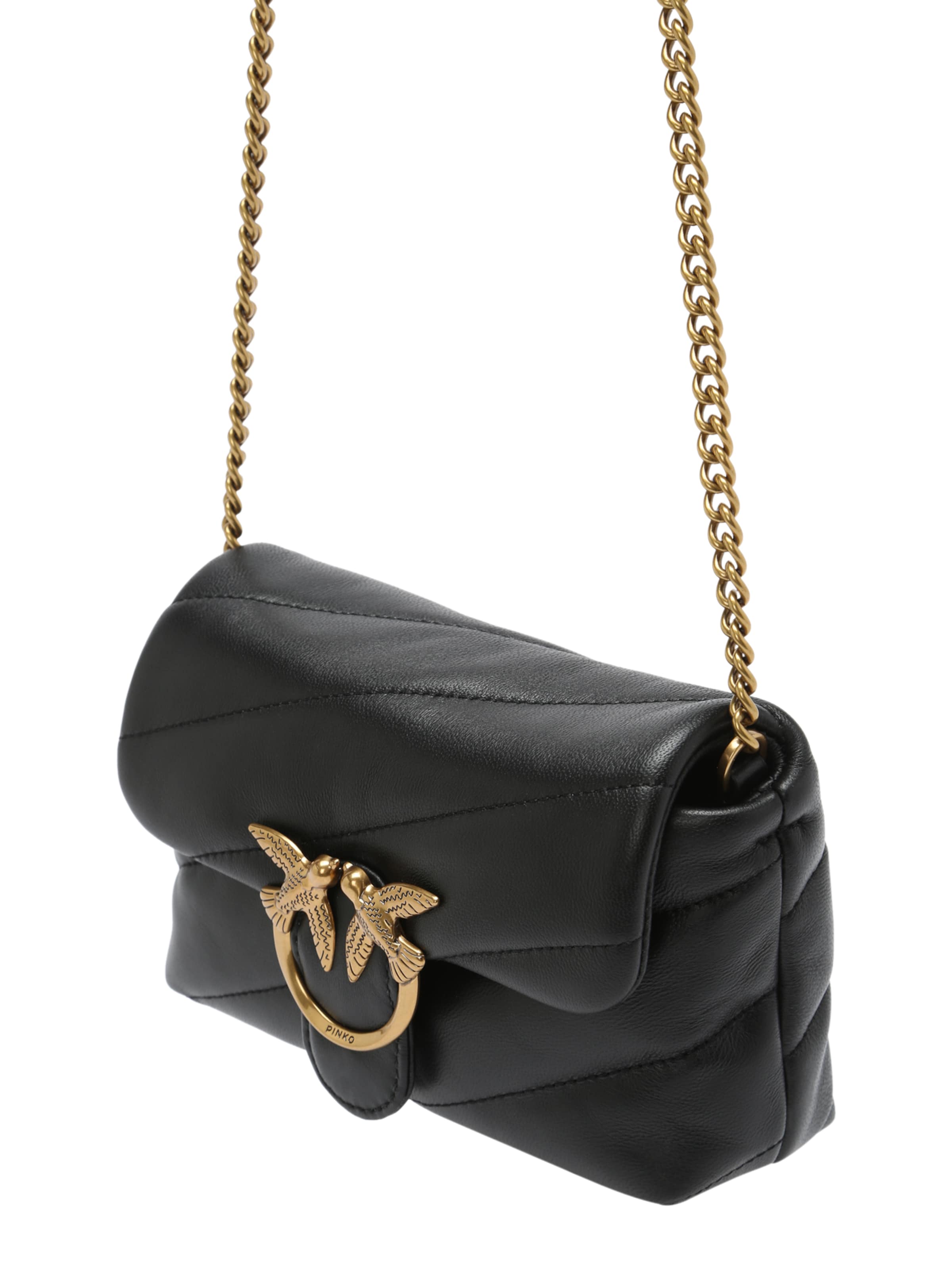 PINKO - Bolso de hombro 'Love Baby' en negro