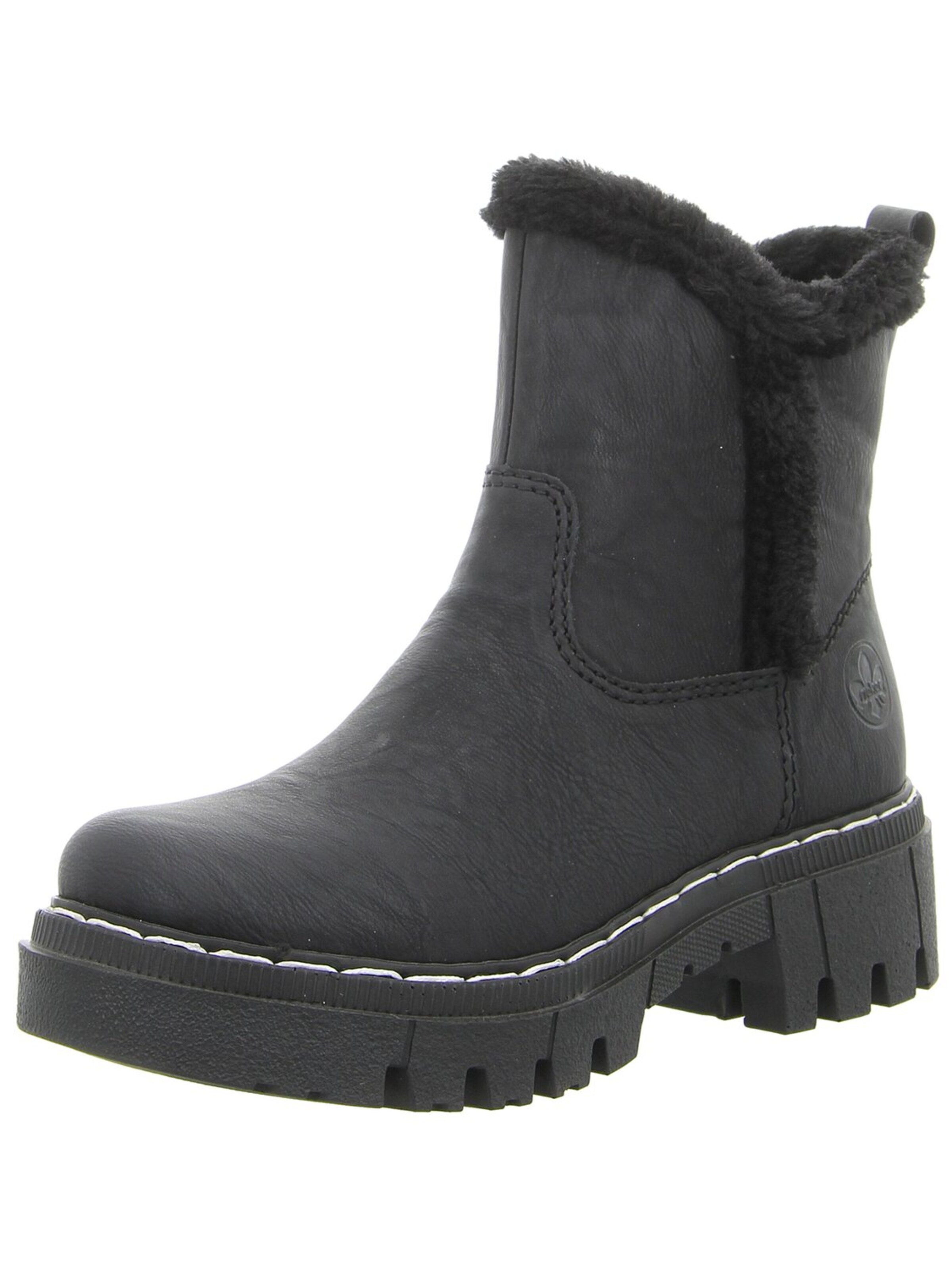 Rieker Stiefelette‌‌‌‌‌‌‌‌‌‌ in Schwarz: Vorderseite