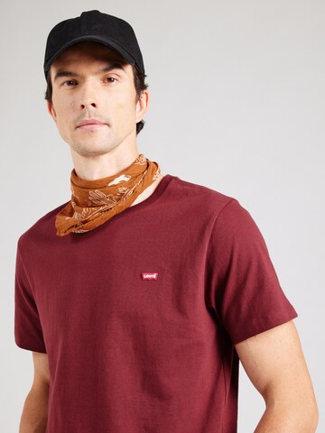 LEVI'S ® Tričko 'Original Housemark Tee' - Červená