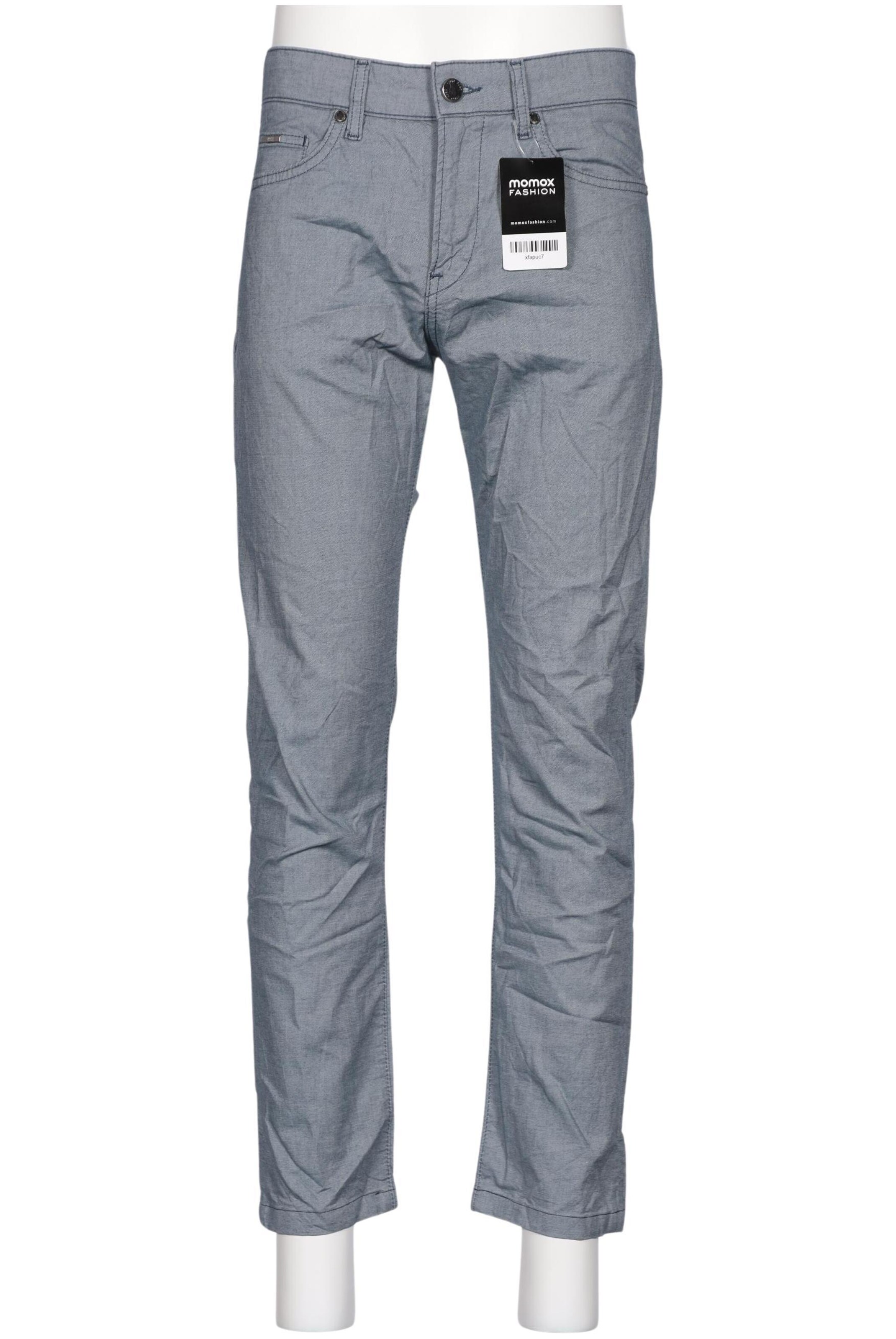BOSS Black Stoffhose 30 in Grau: Vorderseite