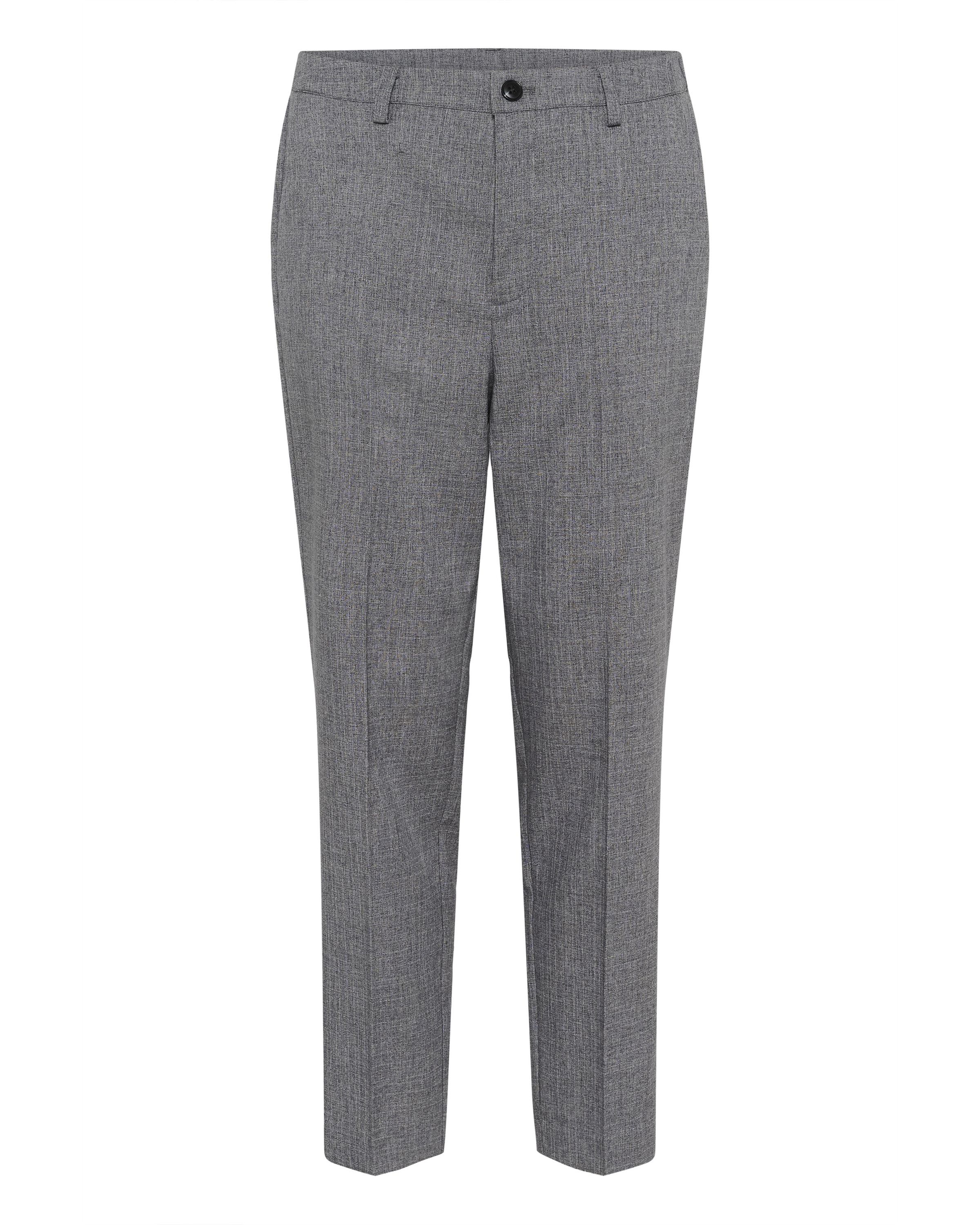 Regular Pantalon à pince 'Ramona' Kaffe en gris : devant