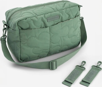 Done by Deer - Mala ' Quilted ' em verde: frente
