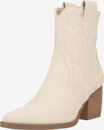Salinyang Comwboystøvler i beige: forside