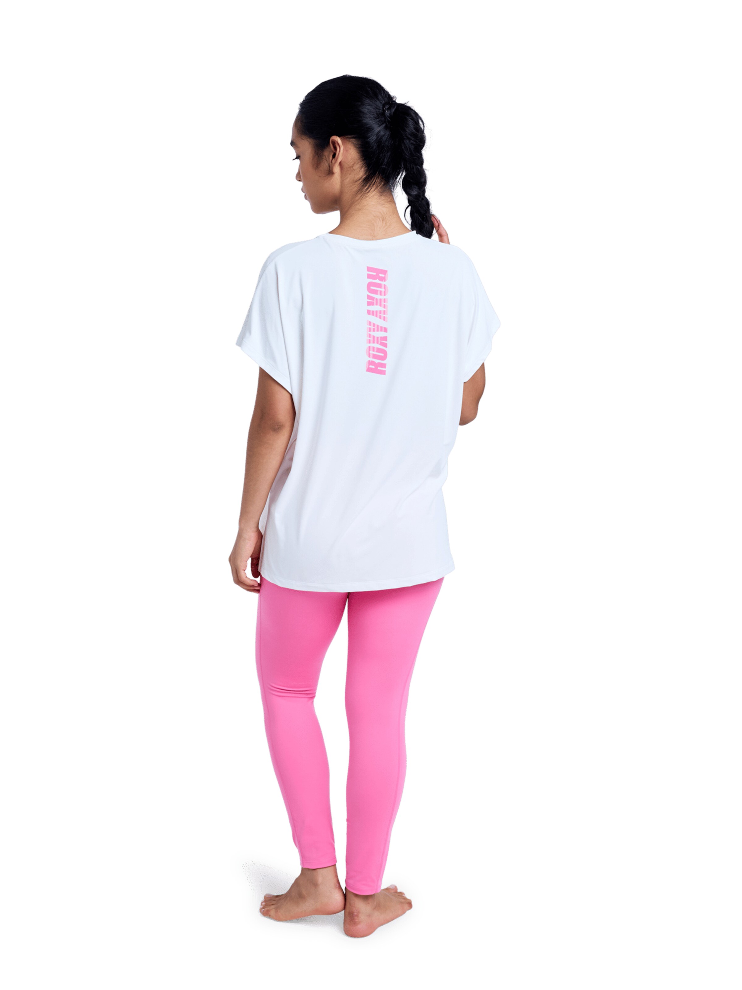 ROXY Skinny Leggings 'Heart Into' in Pink