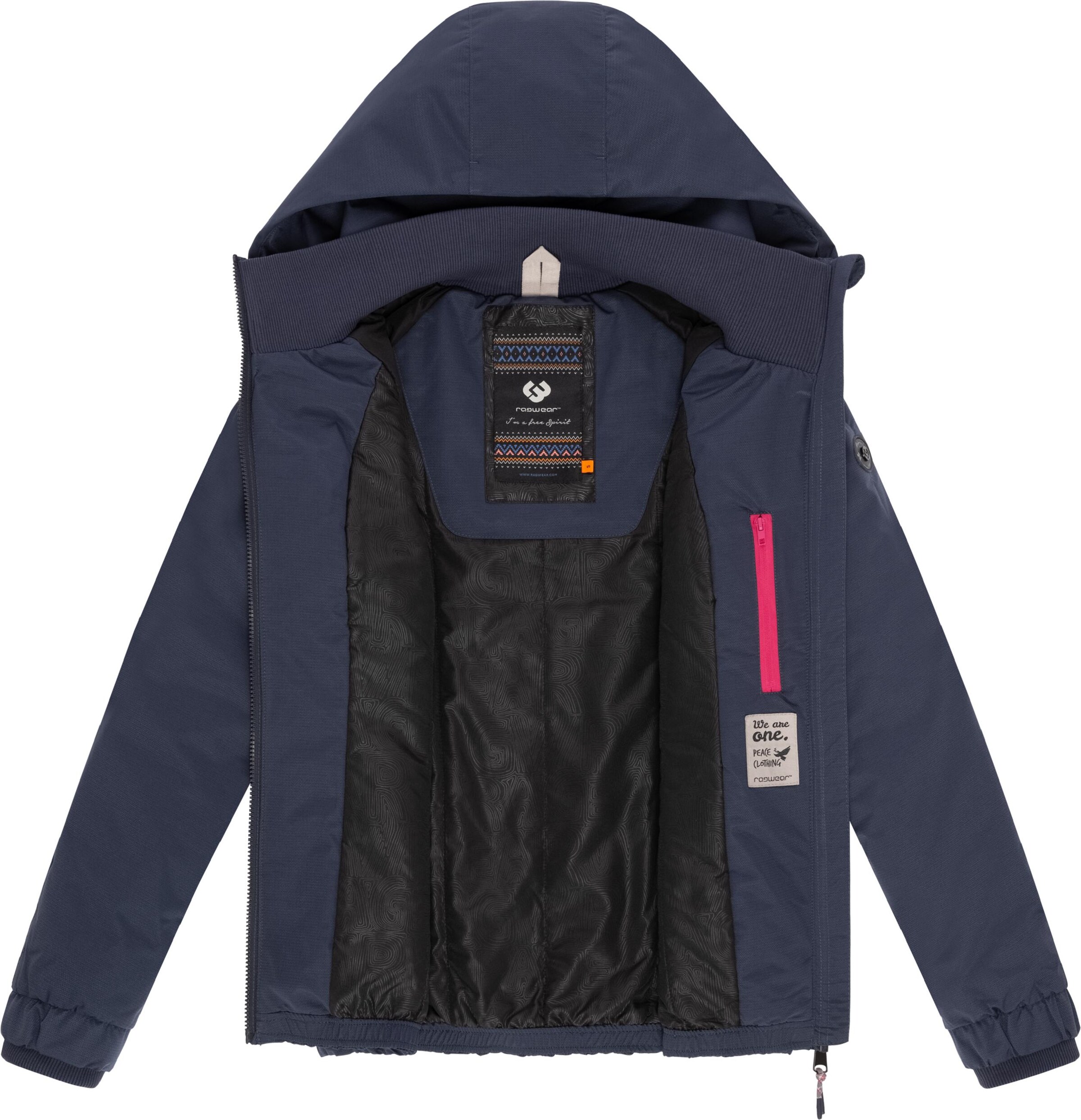 Giacca invernale 'Dizzie' di Ragwear in blu