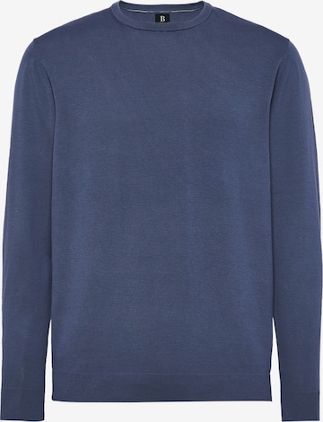 Pull-over Boggi Milano en bleu : devant