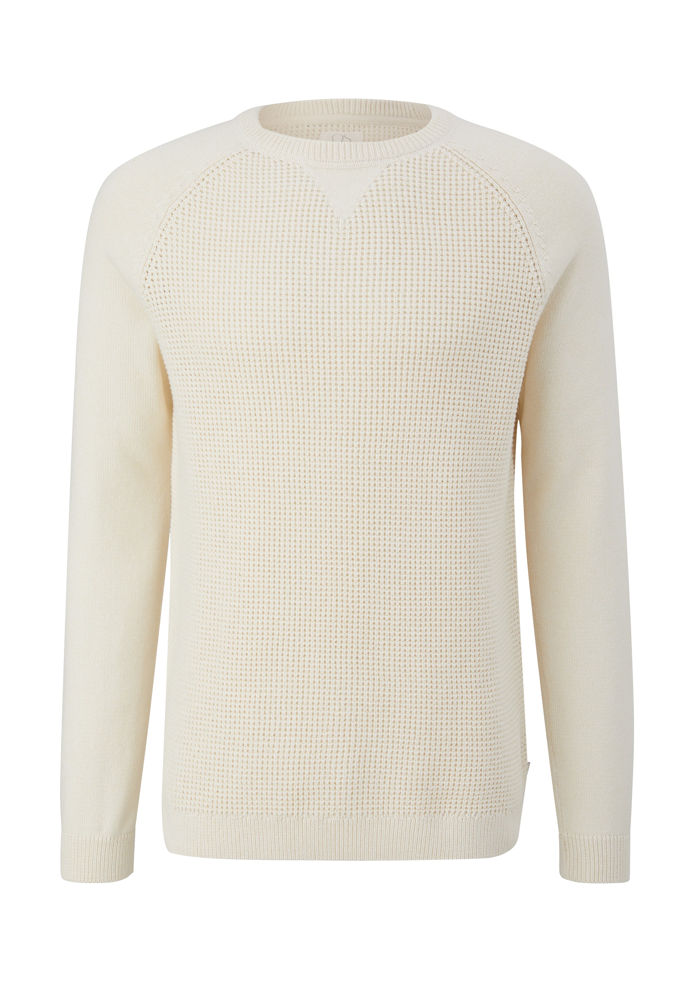 QS Pullover in Beige: Vorderseite