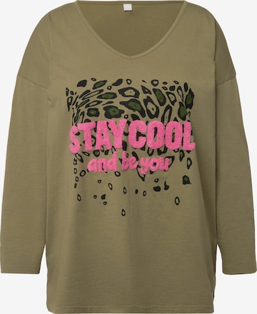 Angel of Style Shirt in Green: front