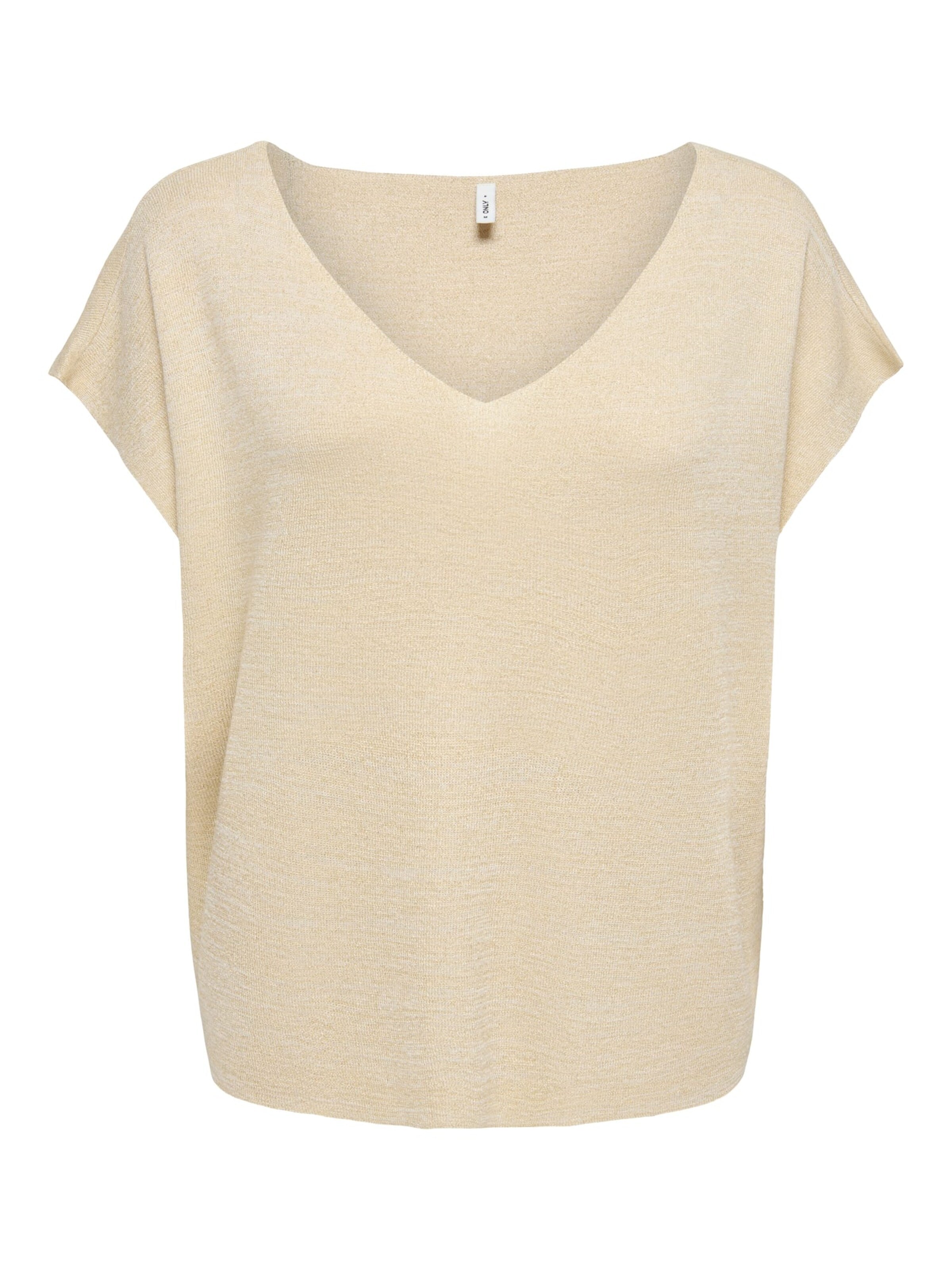 ONLY Tricot in Goud: voorkant