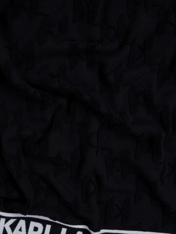 Karl Lagerfeld Strandtuch in Schwarz