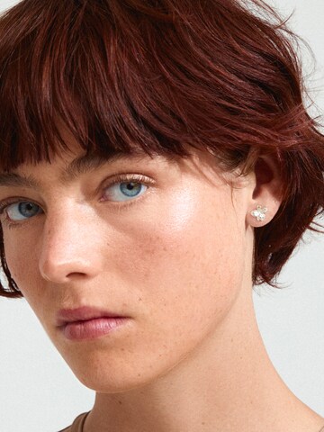 Pilgrim Örhängen 'Charmaine' i silver: framsida