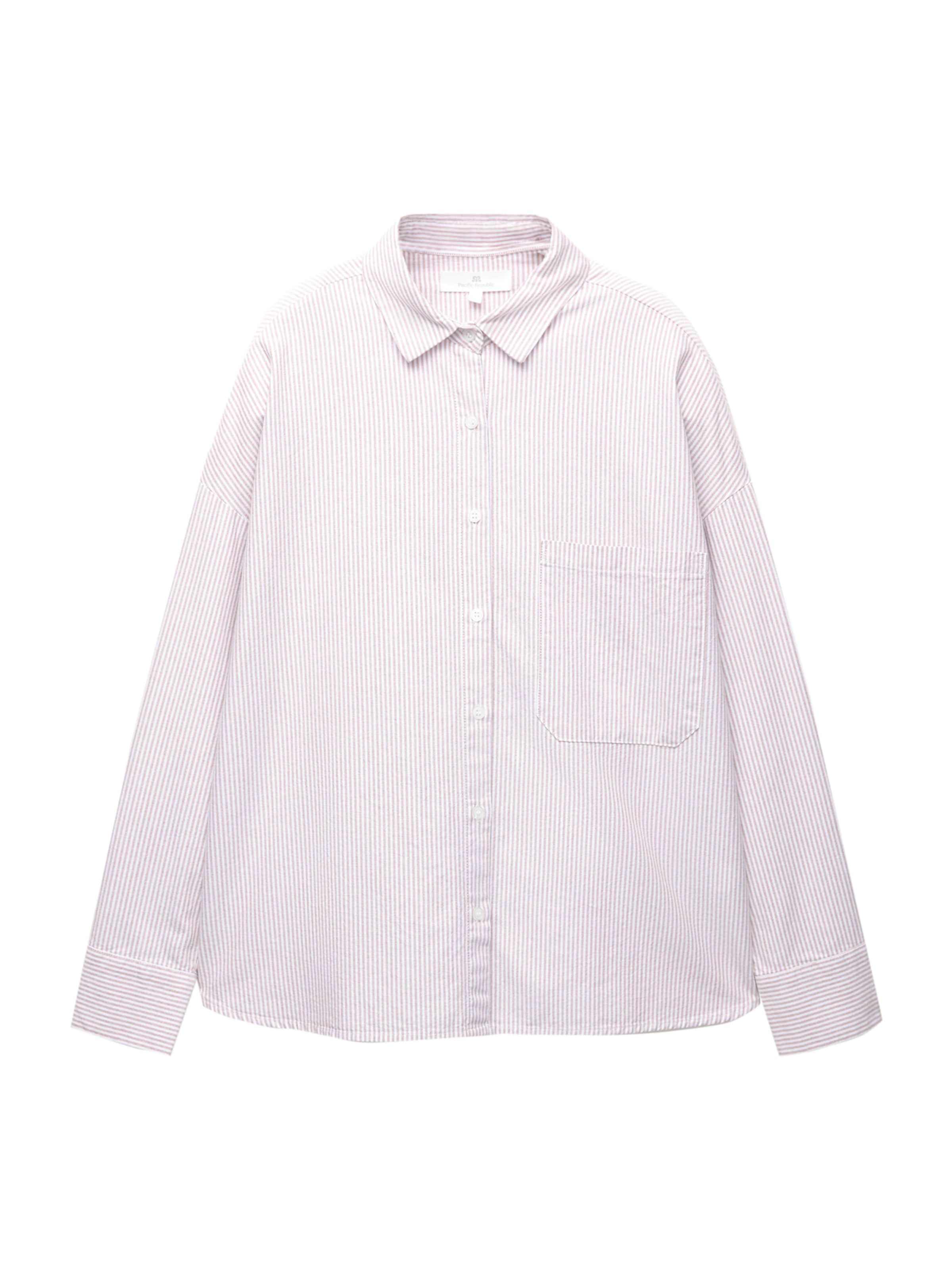 Pull&Bear Blúzka 'PACIFIC' - Fialová: predná strana