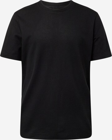 T-Shirt 'Tiburt' BOSS en noir : devant