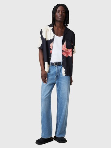AllSaints Regular Fit Skjorte 'FLEUR' i sort