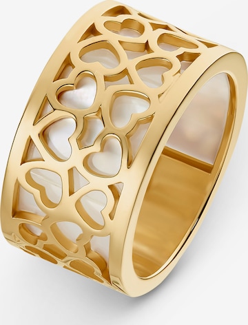 JETTE Ring in Gold: front