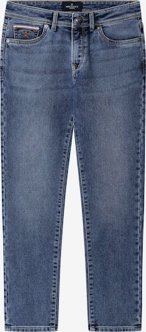 Hackett London Regular Jeans in Blauw: voorkant
