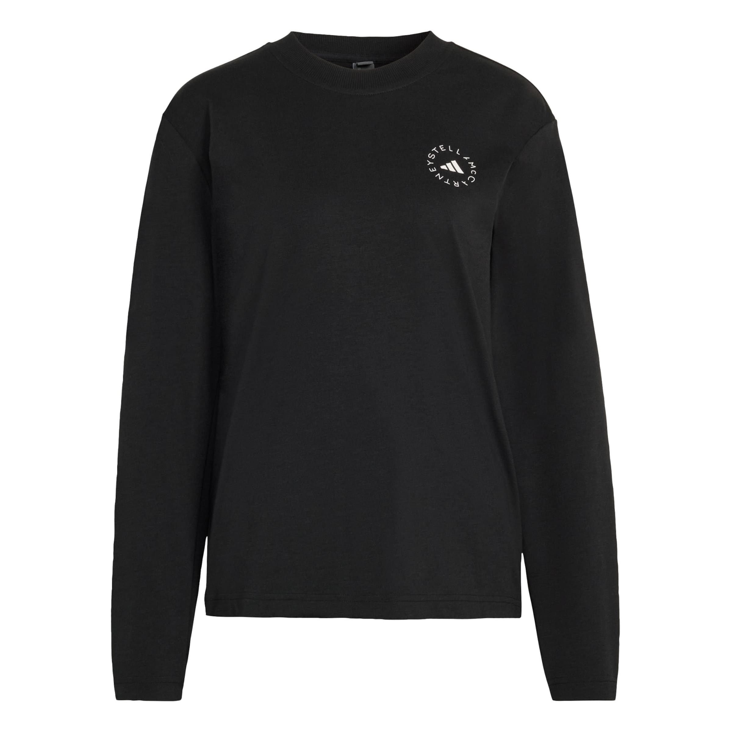 T-shirt fonctionnel ADIDAS BY STELLA MCCARTNEY en noir : devant