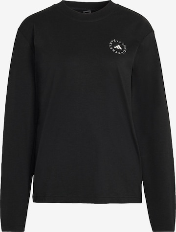 T-shirt fonctionnel ADIDAS BY STELLA MCCARTNEY en noir : devant