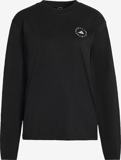 ADIDAS BY STELLA MCCARTNEY Performance shirt ' Long Sleeve' in S in Black / White, Item view