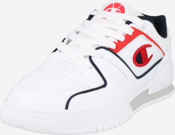 Champion Authentic Athletic Apparel Platform trainers '3 POINT' in White: front