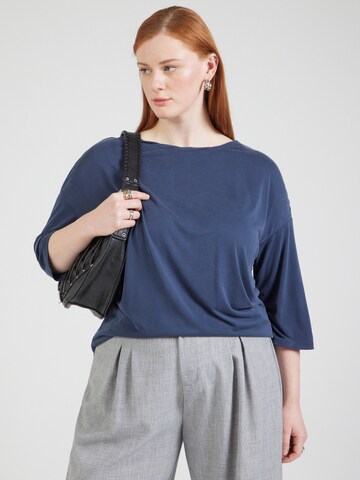 ONLY Carmakoma Shirt 'CARHannah' in Blue: front