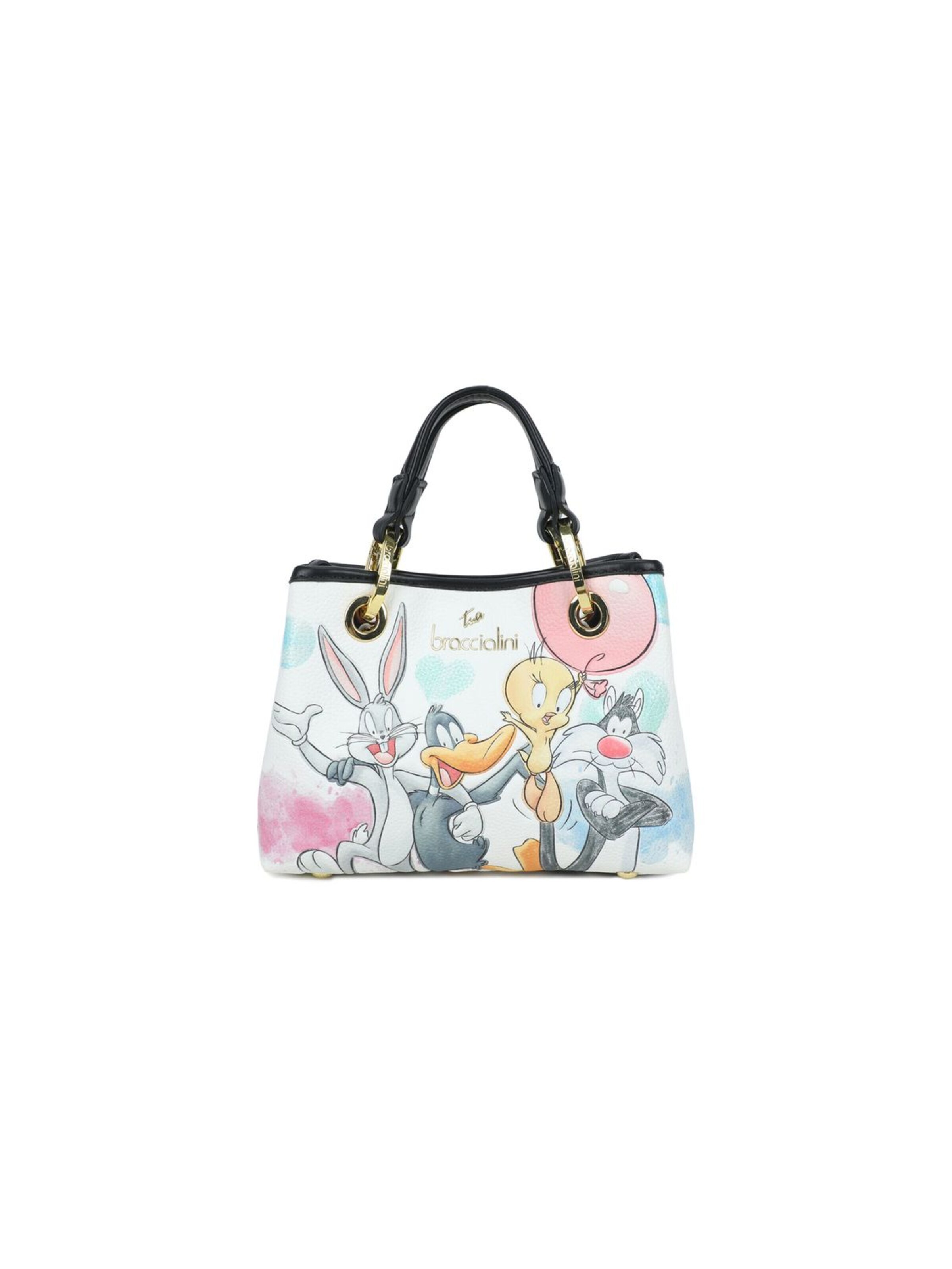 Borsa a mano 'Beth Lt' di Braccialini in colori misti: frontale