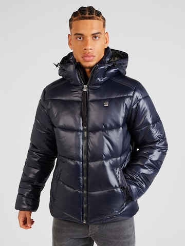 Veste d’hiver G-Star RAW en bleu : devant