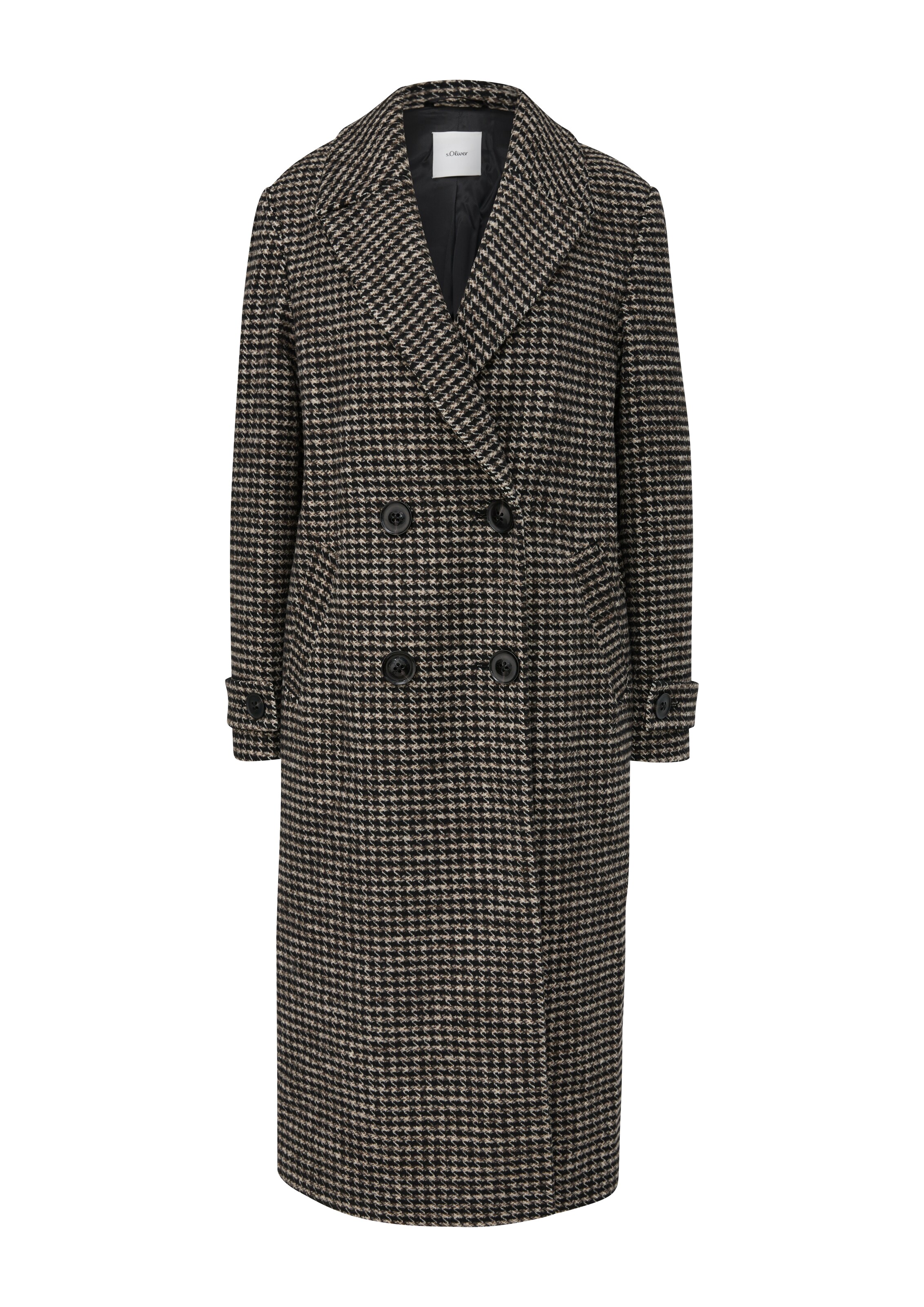 s.Oliver BLACK LABEL Mantel in Braun: Vorderseite