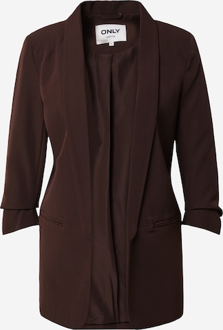 Blazer 'ELLY' ONLY en marron : devant