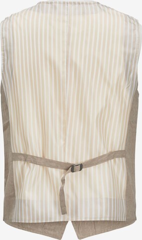 Gilet de costume JACK & JONES en beige