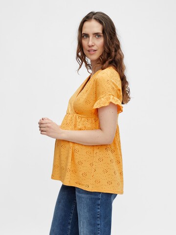 MAMALICIOUS Blus 'Dinna' i orange