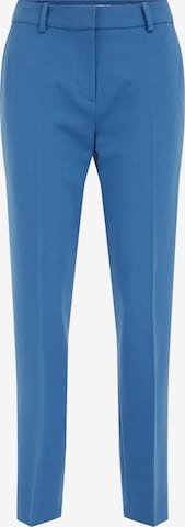 WE Fashion Slimfit Suorat housut värissä sininen: etupuoli