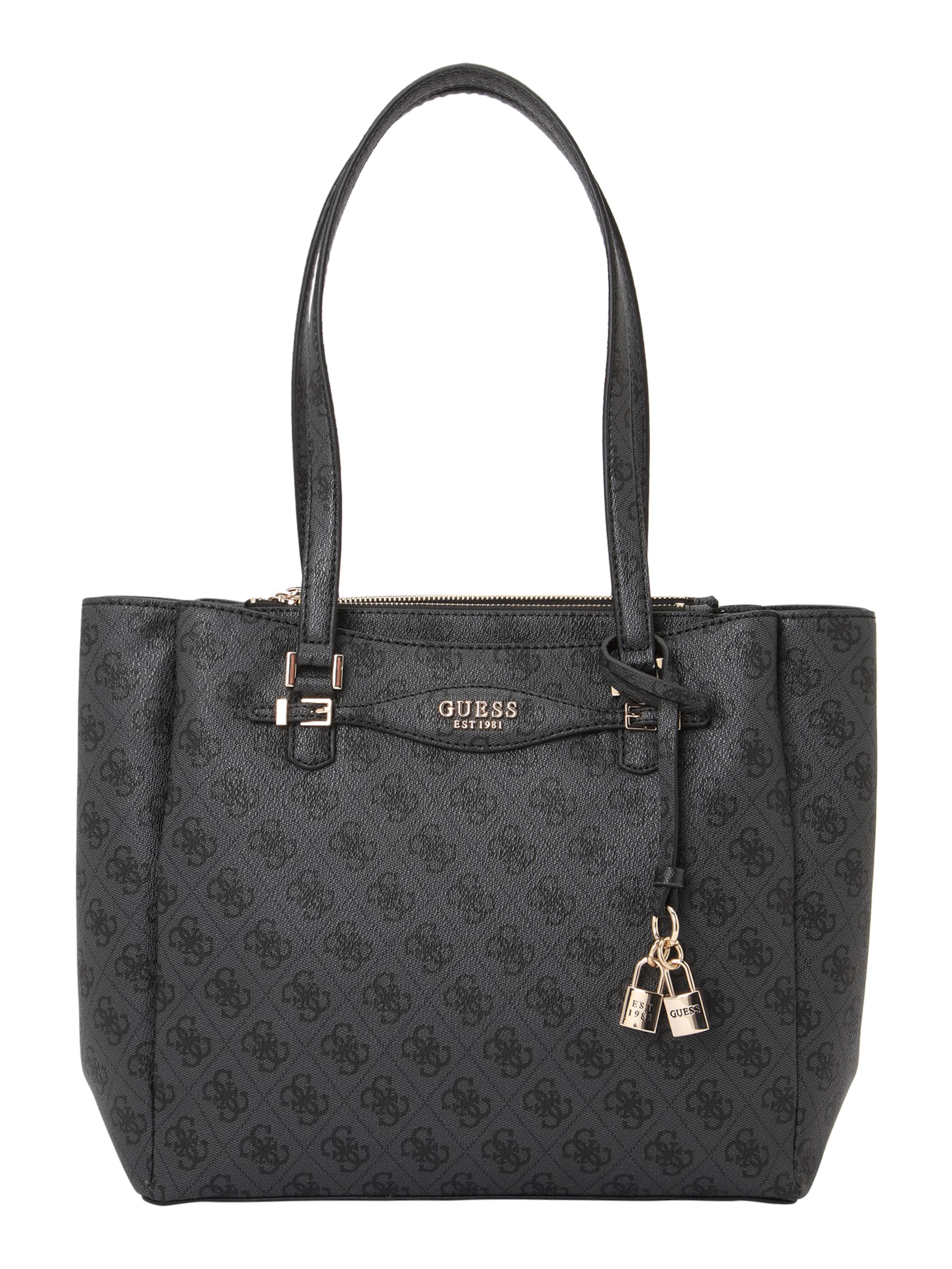 GUESS Torba za čez ramo 'KATYA MULTI COMP TOTE' | rjava barva: sprednja stran