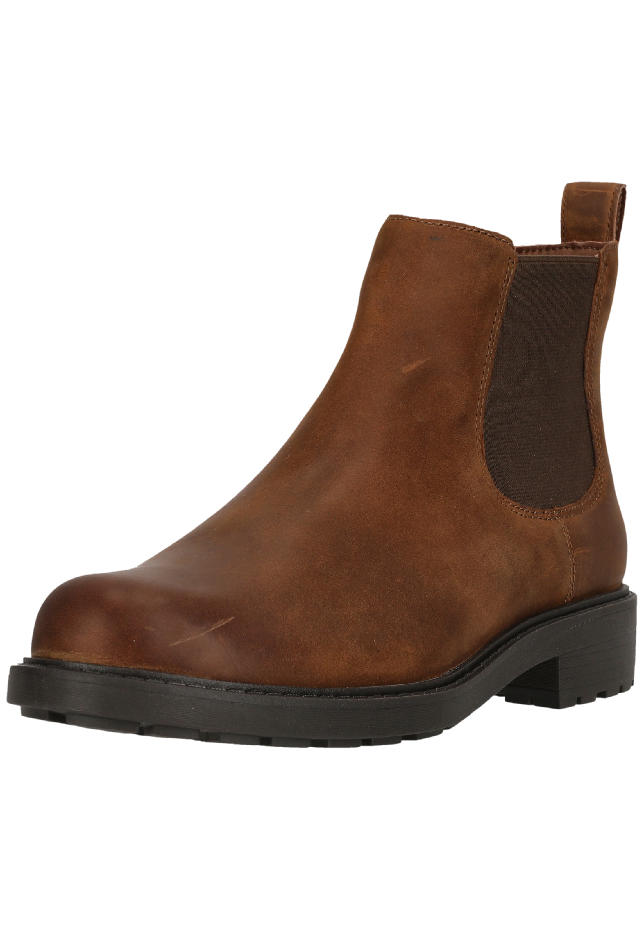 CLARKS Bootie 'Orinoco2 Lane Brown Snuff' in Brown: front