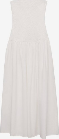MANGO TEEN Kleid 'Milan' in Weiß: Vorderseite