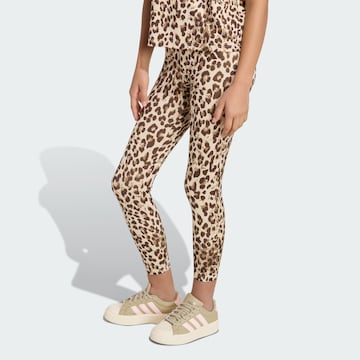 ADIDAS SPORTSWEAR Skinny Sports trousers in Beige: front