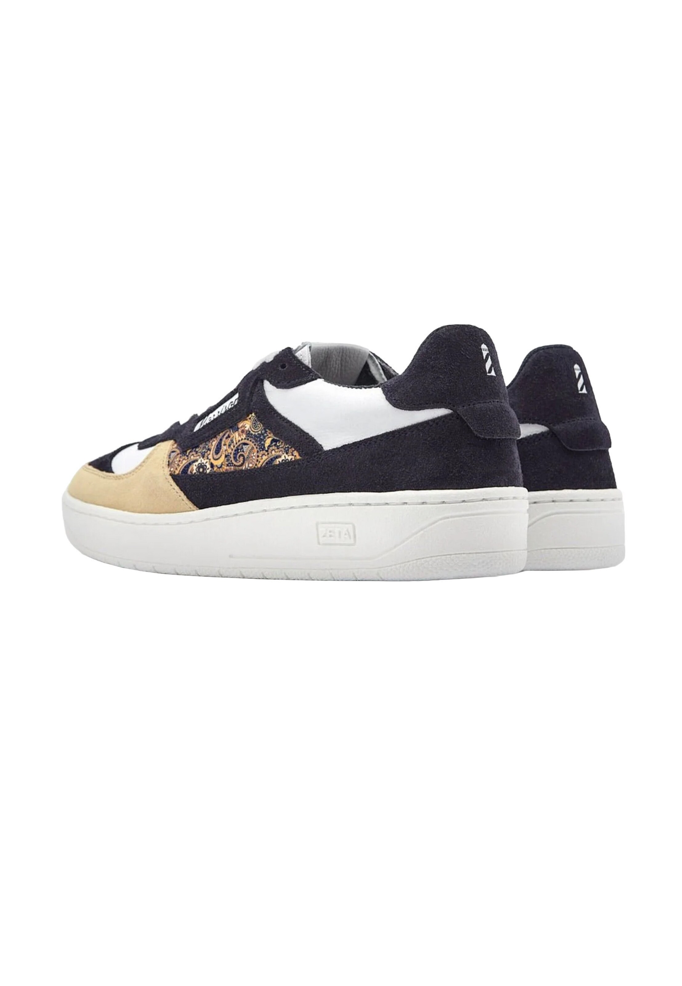 Baskets basses 'Zeta' Morrison en noir