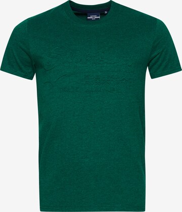 Superdry Shirt in Groen: voorkant