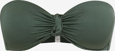 LSCN by LASCANA Bikini augšdaļa 'Nele', krāsa - tumši zaļš, Preces skats