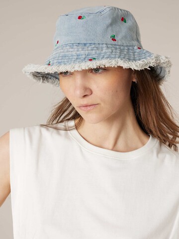 Deeluxe Hut 'Dorine' in Blau: Vorderseite