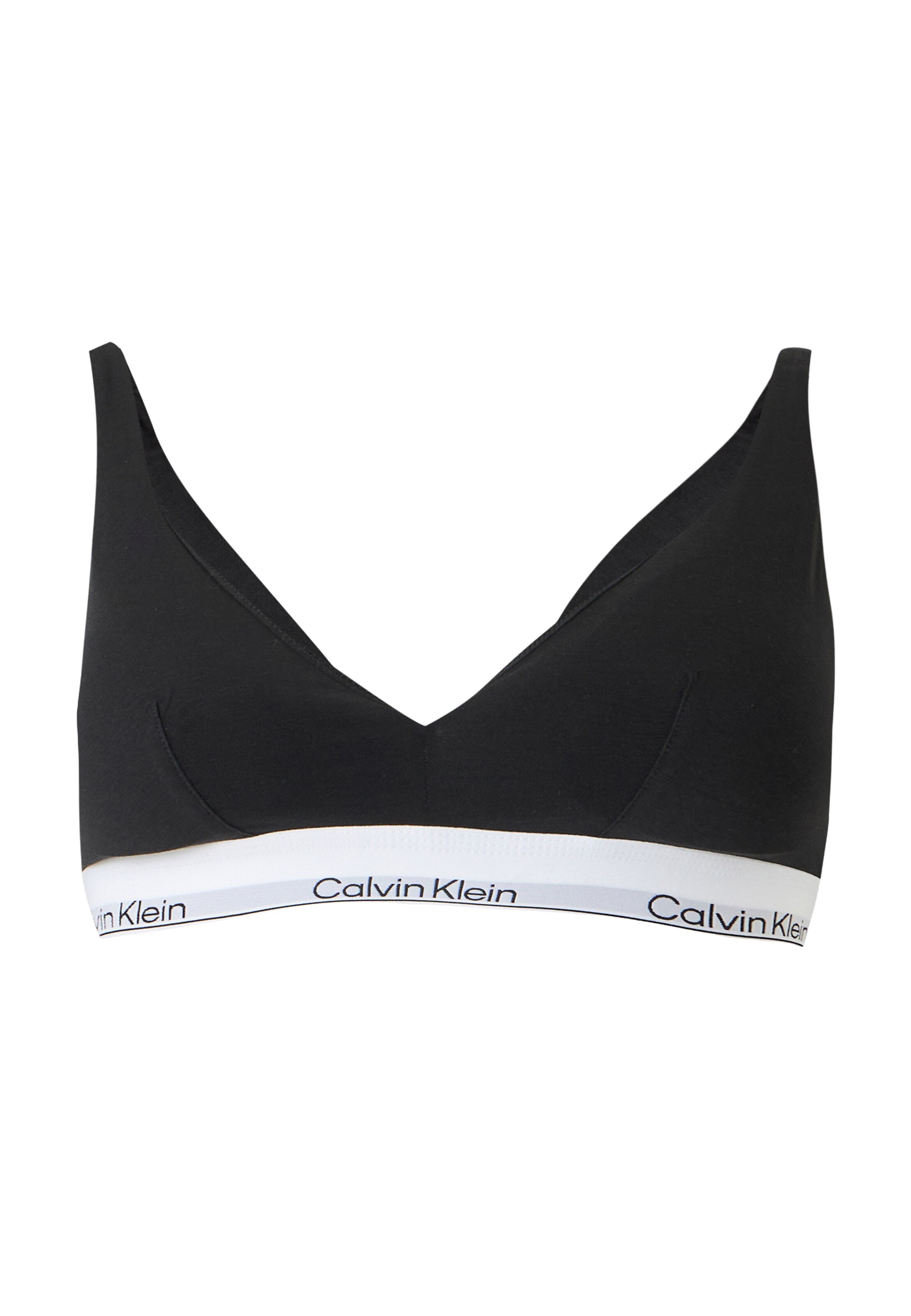 Calvin Klein Underwear Triangel BH i sort: forside